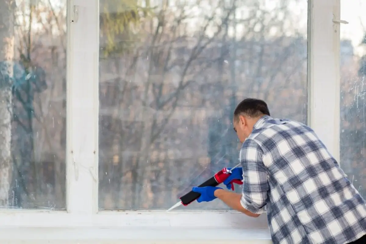 painting window frames black