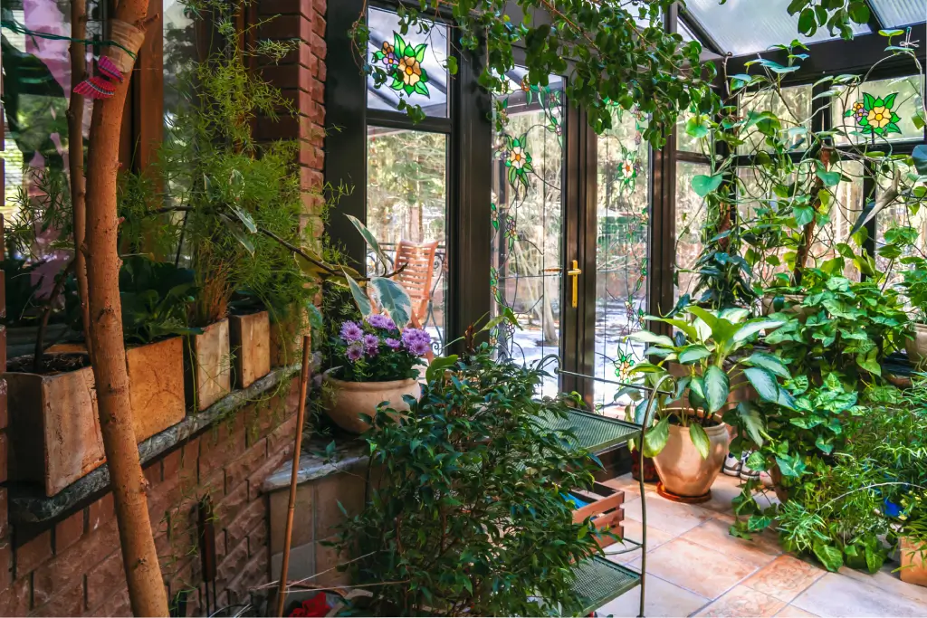 Garden-Inspired Sunroom