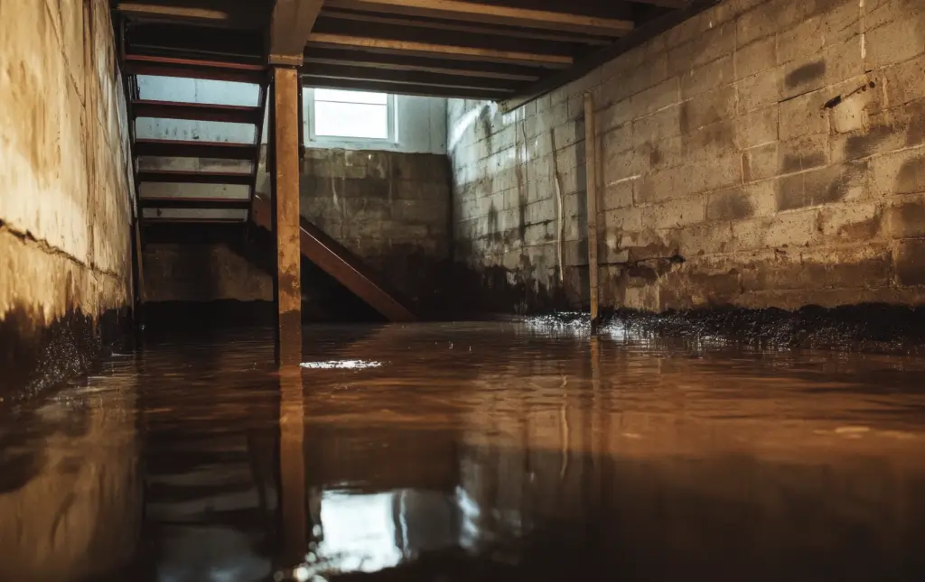 leaky basement repair