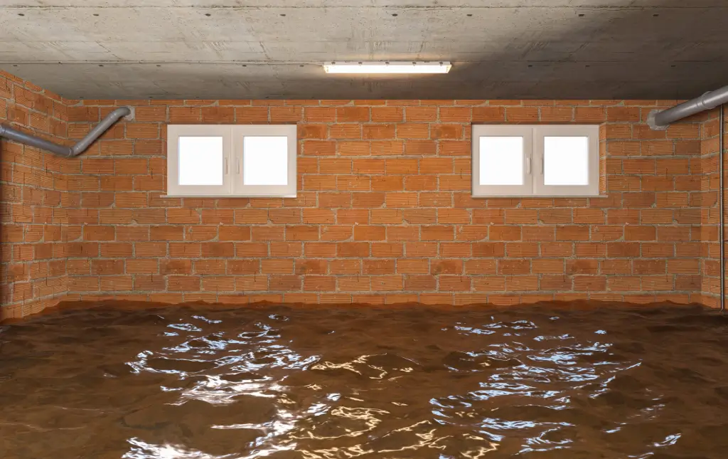 water in basement after heavy rain