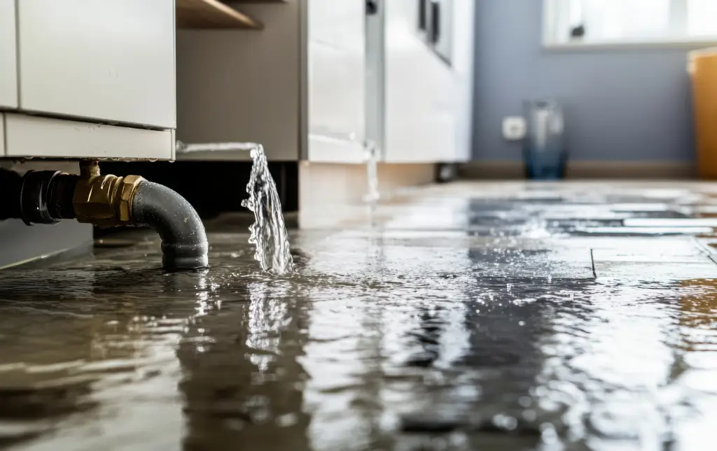 water leaking in basement