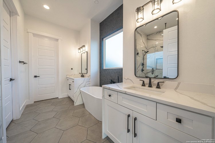 Bathroom Cabinet Installation