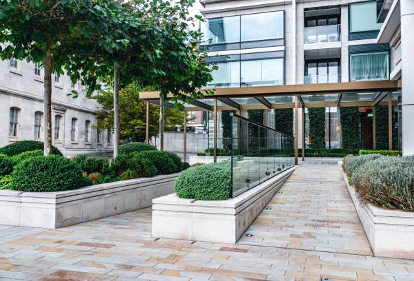 garden entrances in a building ideas