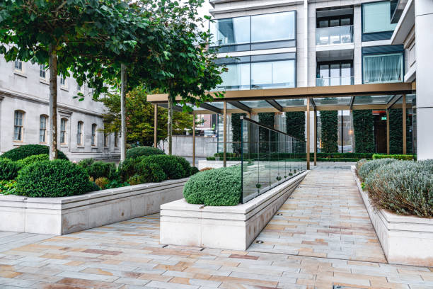 garden entrances in a building ideas