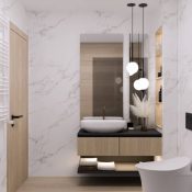 Small Master Bathrooms with Tub