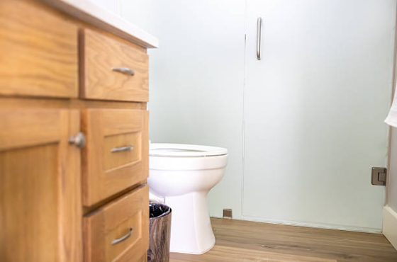Functional and Stylish Decor for a Tiny Master Bathroom
