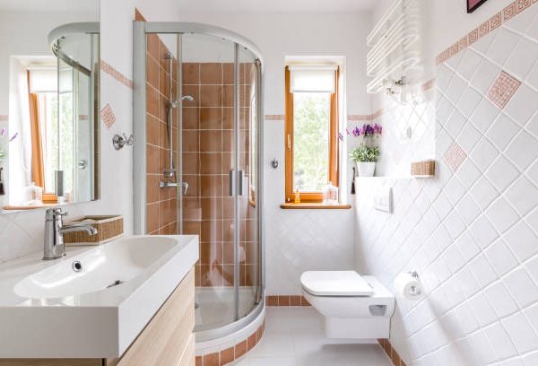 Tiny Master Bathroom